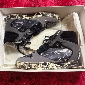 Balenciaga Black marble sneaker